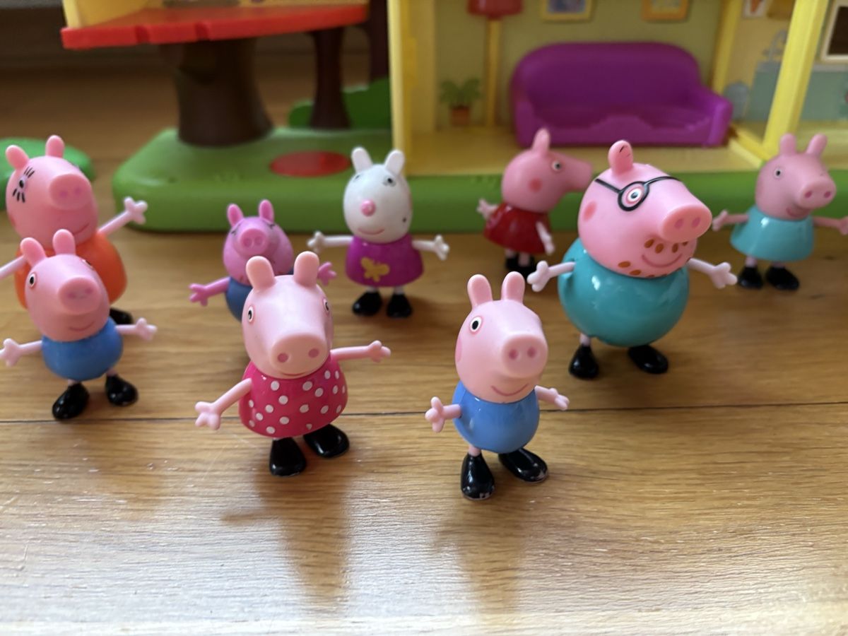 Giocattoli: Peppa Wutz Haus mit Riesenrad – Usato da Schwerzenbach venduto da herzankerkreuz 1