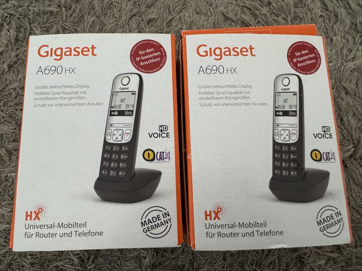 Gigaset A690 HX - Schnurloses Telefon, NEU & OVP, 2 Stk. (Neu und ...