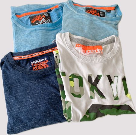 Superdry T-Shirts 4 Stück