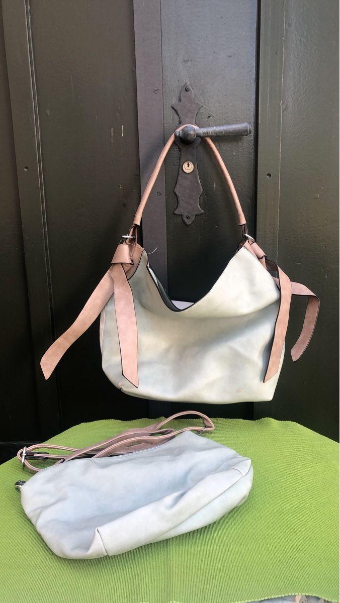 Borse da donna: Kunstleder Handtasche & separate Innentasche Pastellfarben – Usato da Zürich venduto da nickee888