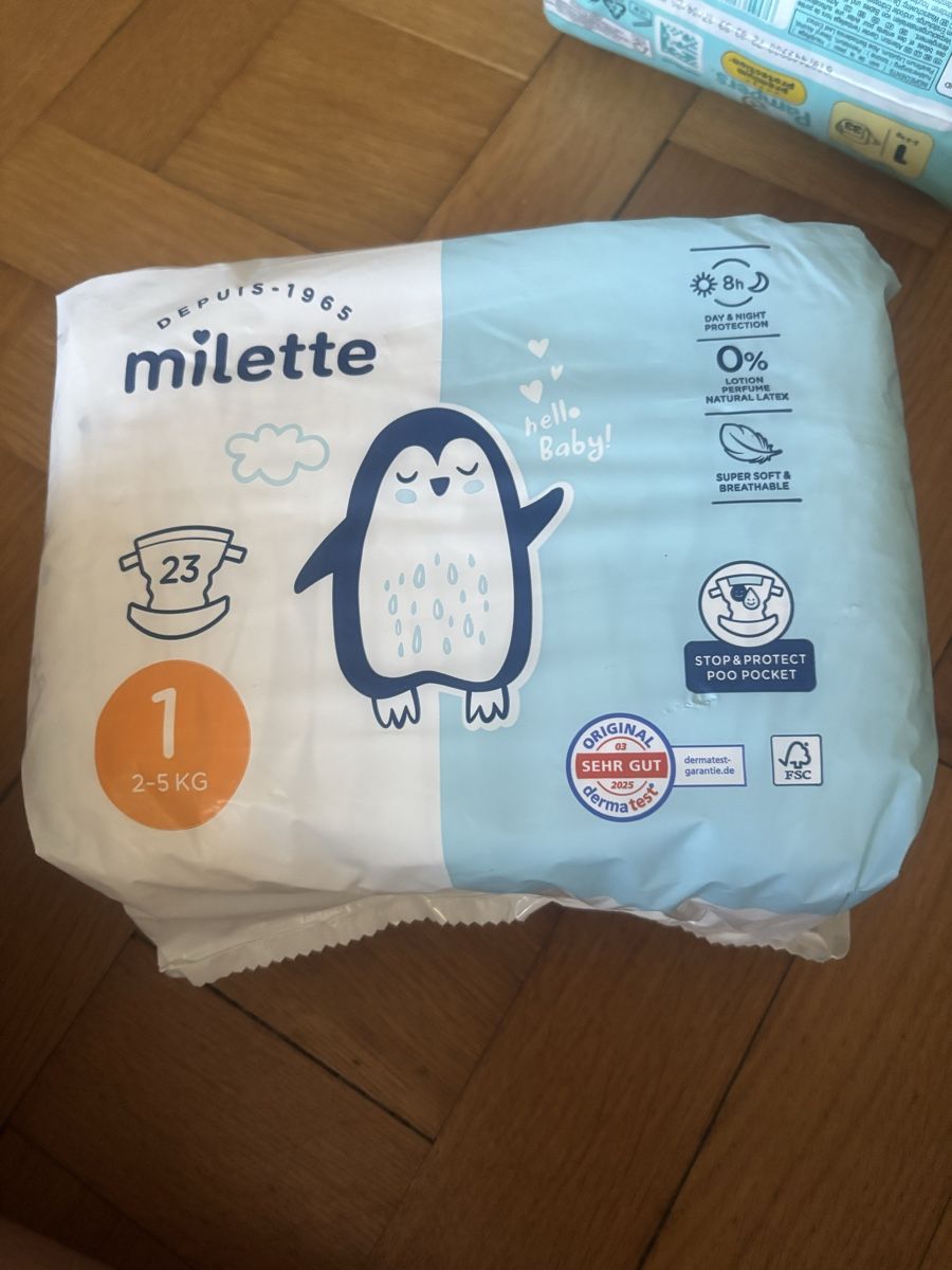 Pampers Windeleimer & Windeln: Windel Grösse 1  – Neu (gemäss Beschreibung) aus Mollis von jea_68v5 2