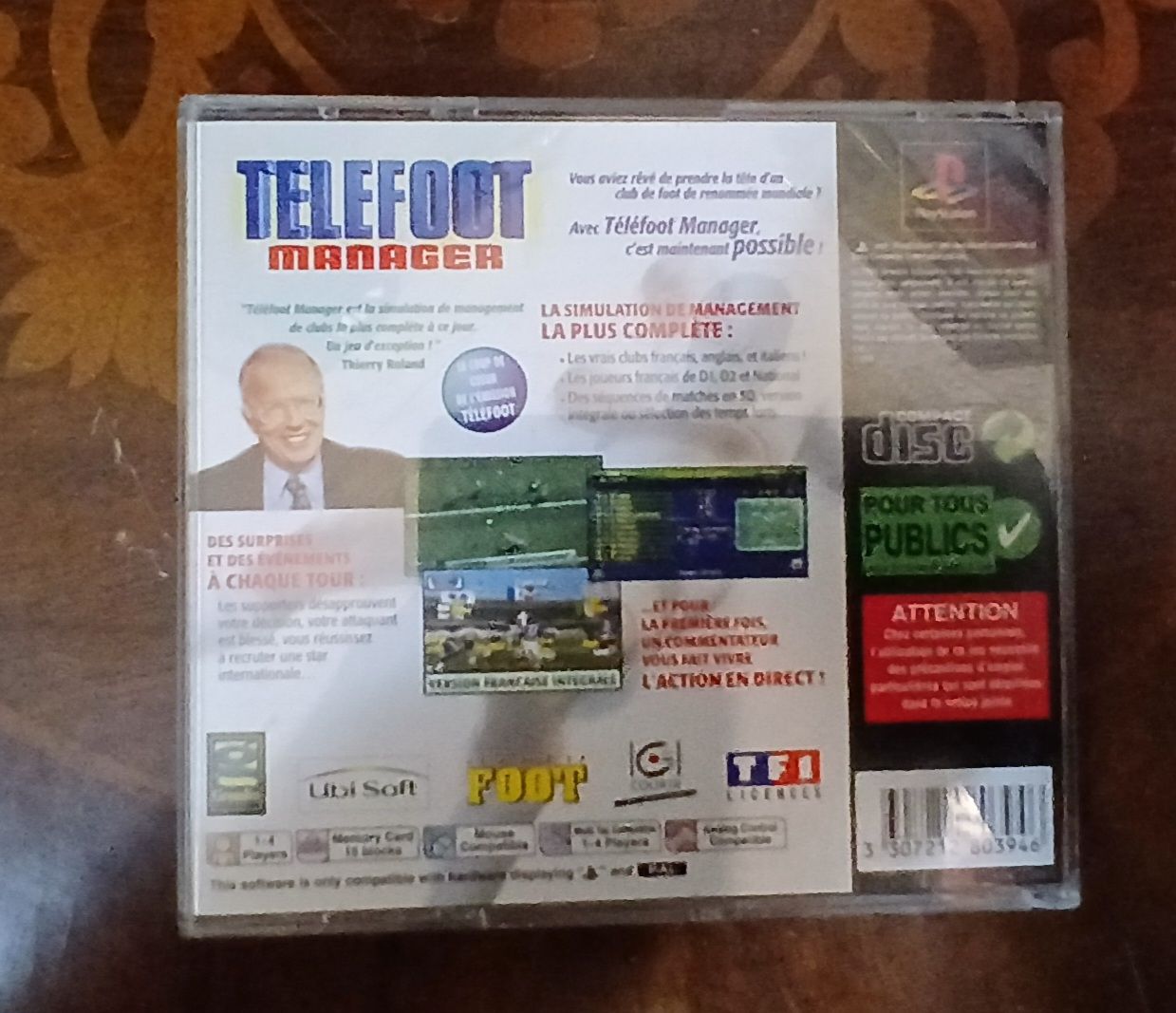Sony Giochi: jeux PS1 Telefoot manager – Usato da Romont FR venduto da 777.gameur.game.boy 1
