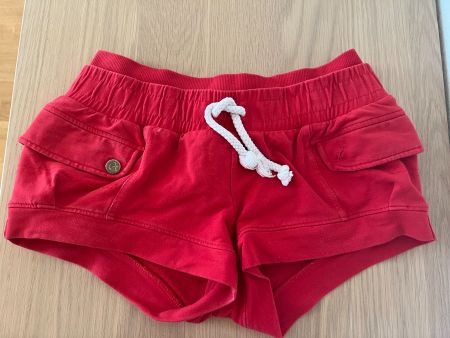Pantaloncino rosso donna
