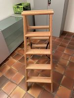 Trittleiter Holz 5 Stufen gebraucht