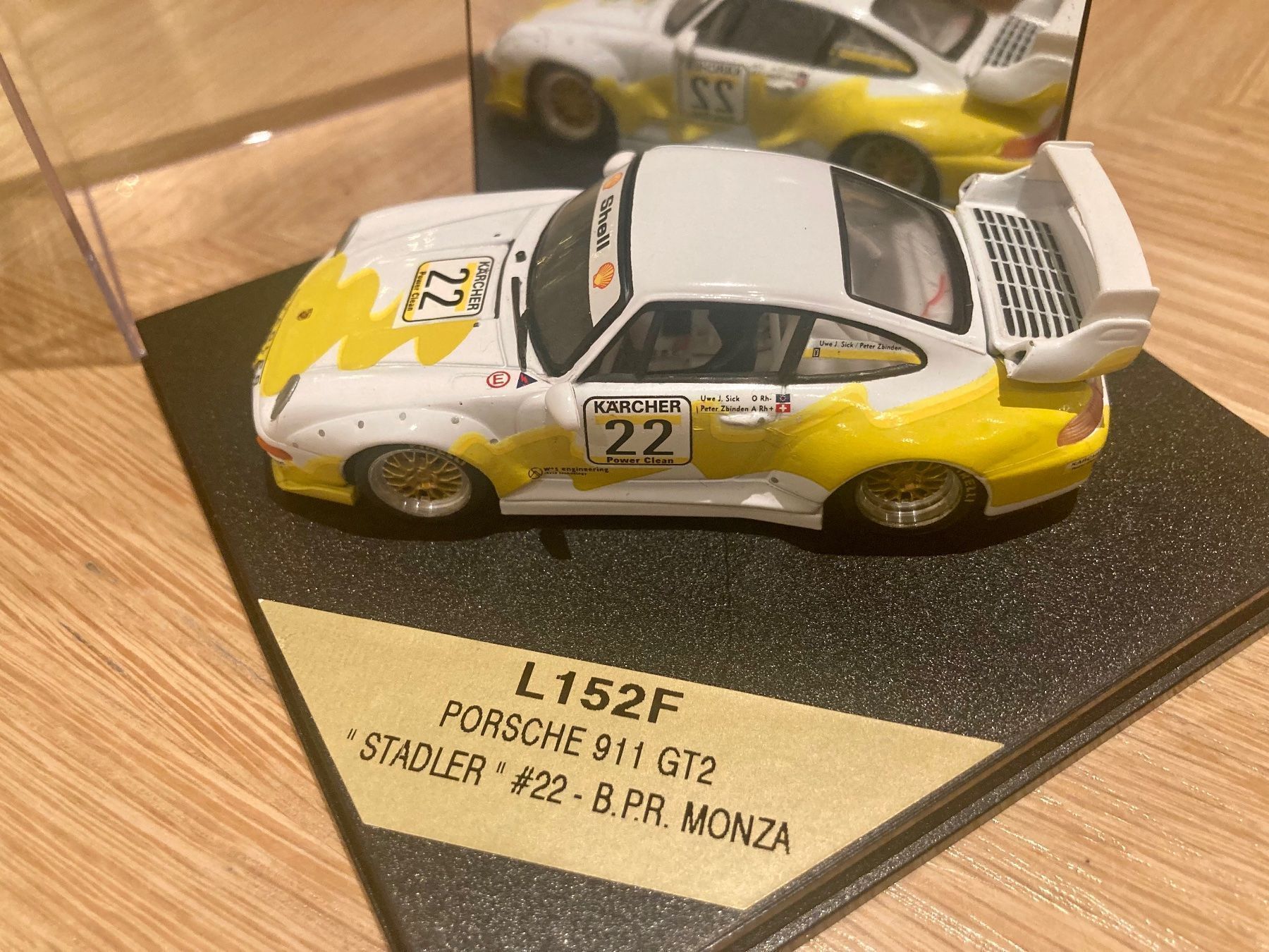 Vitesse Modellini d'auto: Porsche 911 GT2 Stadler / Monza – Nuovo e nell'imballaggio originale da Bern venduto da Spomme