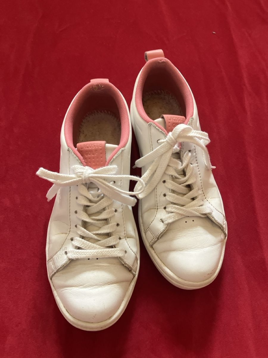 Lacoste Scarpe da donna: Lacoste Sneaker weiss Grösse 39 Damen Leder – Usato da Muralto venduto da jac_hkz5 2
