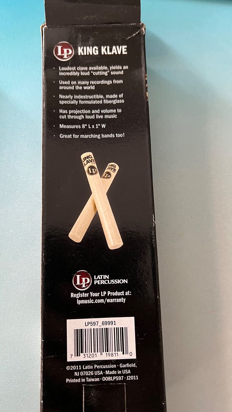 Strumenti musicali: LP King Klave (fiberglass) – Nuovo e nell'imballaggio originale da St. Gallen venduto da beaverhouse 1