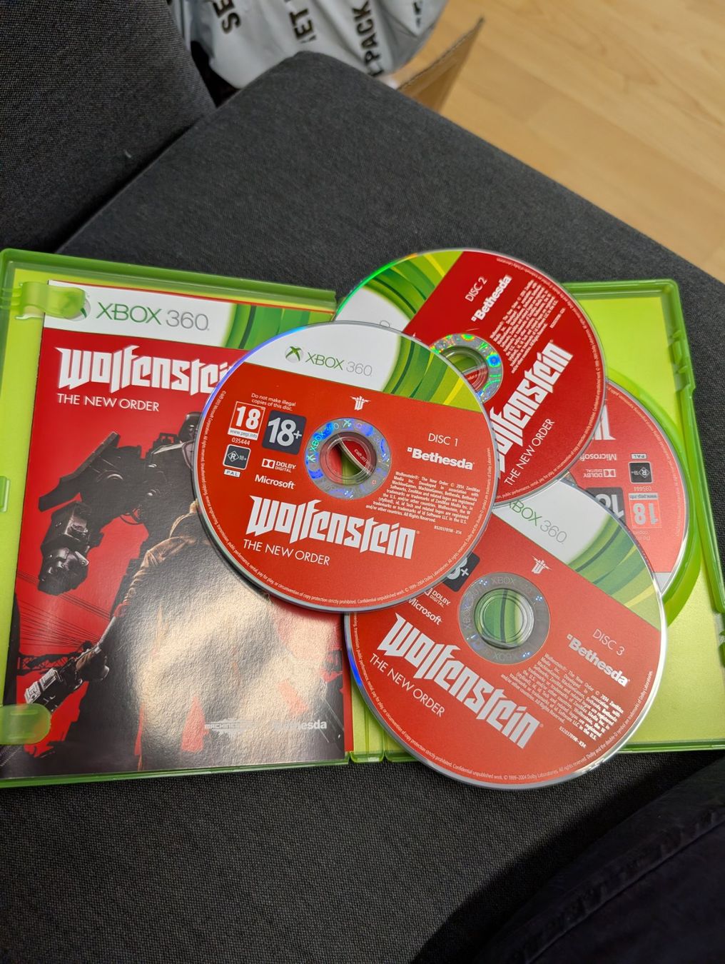 Spiele: Wolfenstein the new order Microsoft Xbox 360 – Gebraucht aus Giubiasco von Ticinerd 2