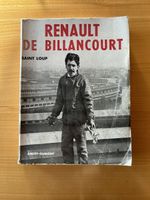 Renault de Billancourt – Saint-Loup 1956 livre auto