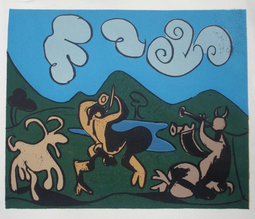 Grafica & Litografie: Pablo Picasso, Siebdruck – Usato da Rain venduto da Pic-Ass