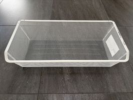 8x IKEA Komplement Netzdrahtkörbe weiss 75x35 cm NEU