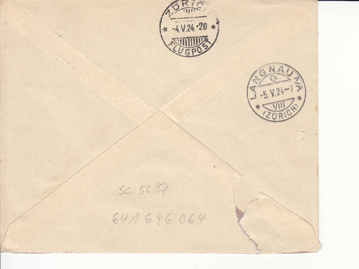 Alle Briefmarken: SLH SF 24.2 a,  Laufen – Gebraucht aus Bürglen TG von StampGraf 1