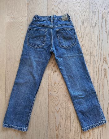 Schöne Mädchen Jeans „Chips & Cheps“ Blau - Wie neu!