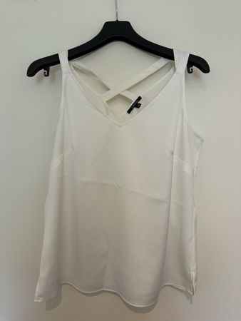 Sommerliches Top von Comma, Grösse 40, Weiss