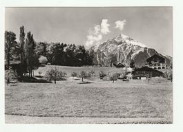 AK 1976, Diakonissen Ferienheim Freyberg, Hondrich ob Spiez