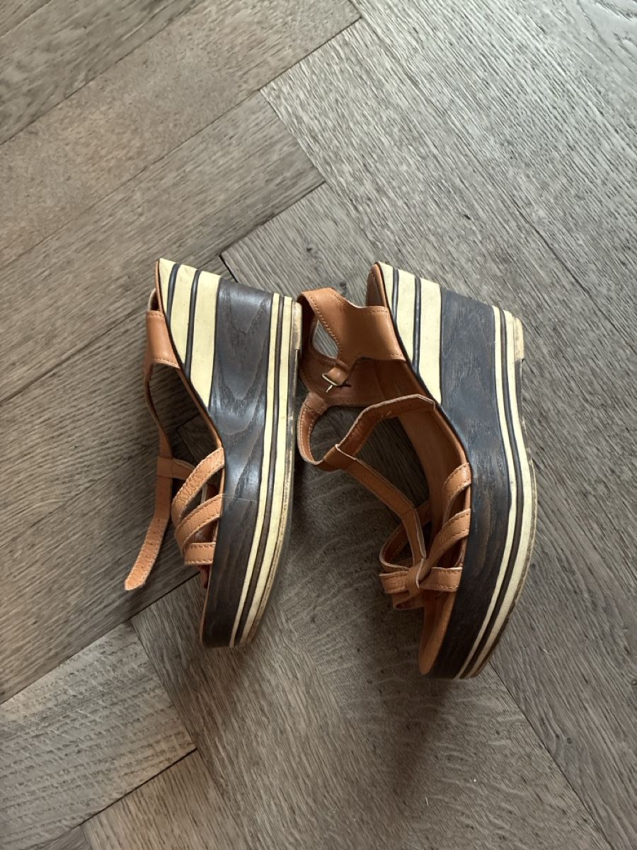 Damenschuhe: Zapatto Ledersandale Gr 38 – Gebraucht aus Zürich von Dsire 1