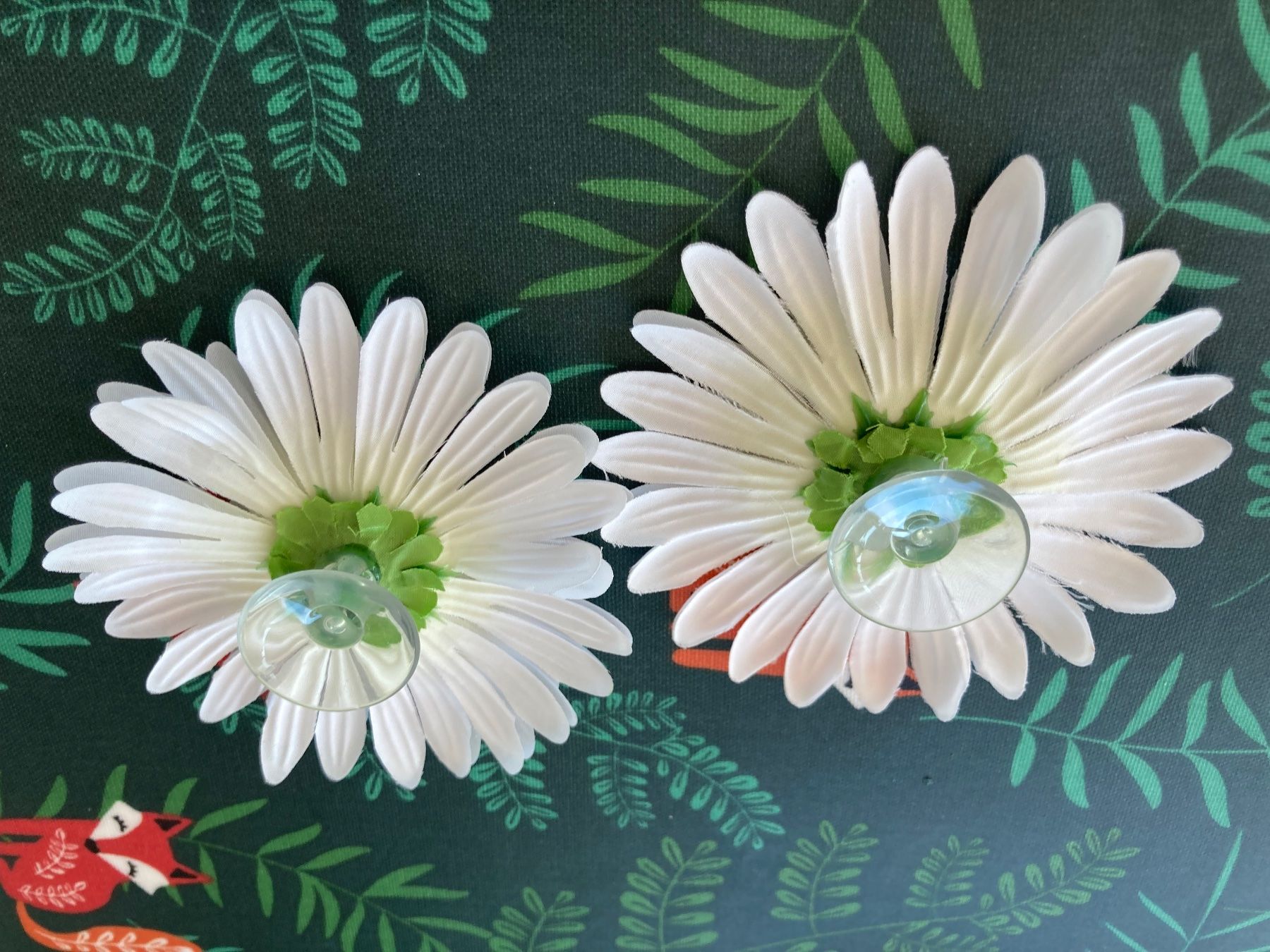 Tutte le decorazioni: 2 x Deko Blumen mit Saugnapf – Usato da Bülach venduto da Stellina72 1