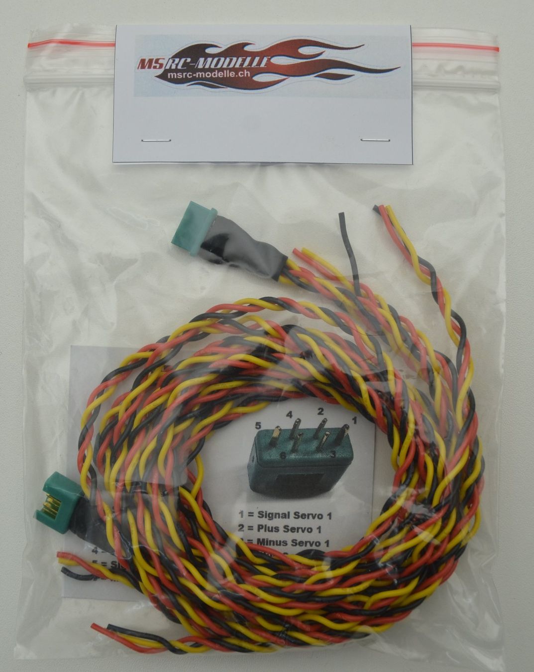 Modellismo RC: Kabelset "1für2" mit MPX Steckverbindung – Nuovo e nell'imballaggio originale da Rüti venduto da MSRCModelle