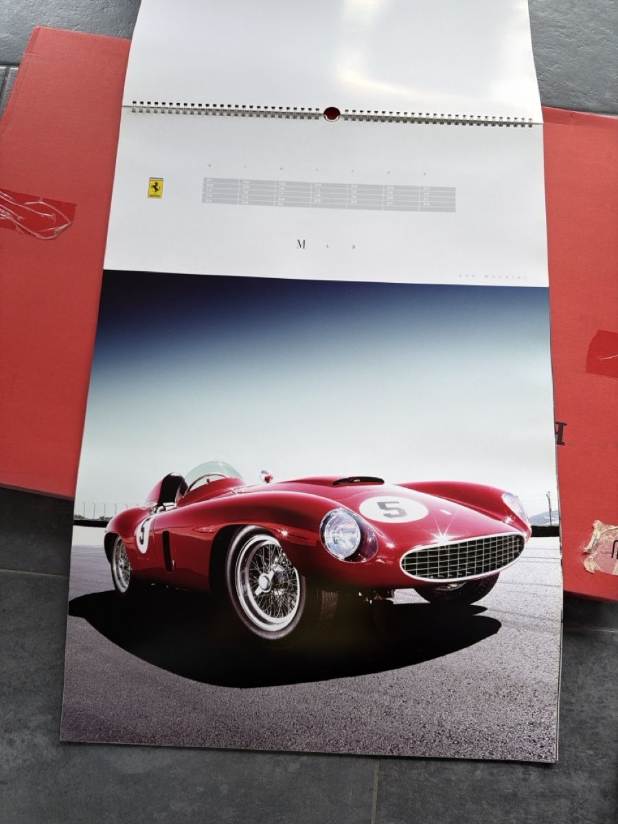 Ferrari Calendari: Original Ferrari Kalender 2010 – Usato da Wolfwil venduto da Rolex1 3