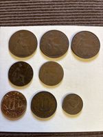 Konvolut Britische Münzen Penny, Halfpenny, Farthing