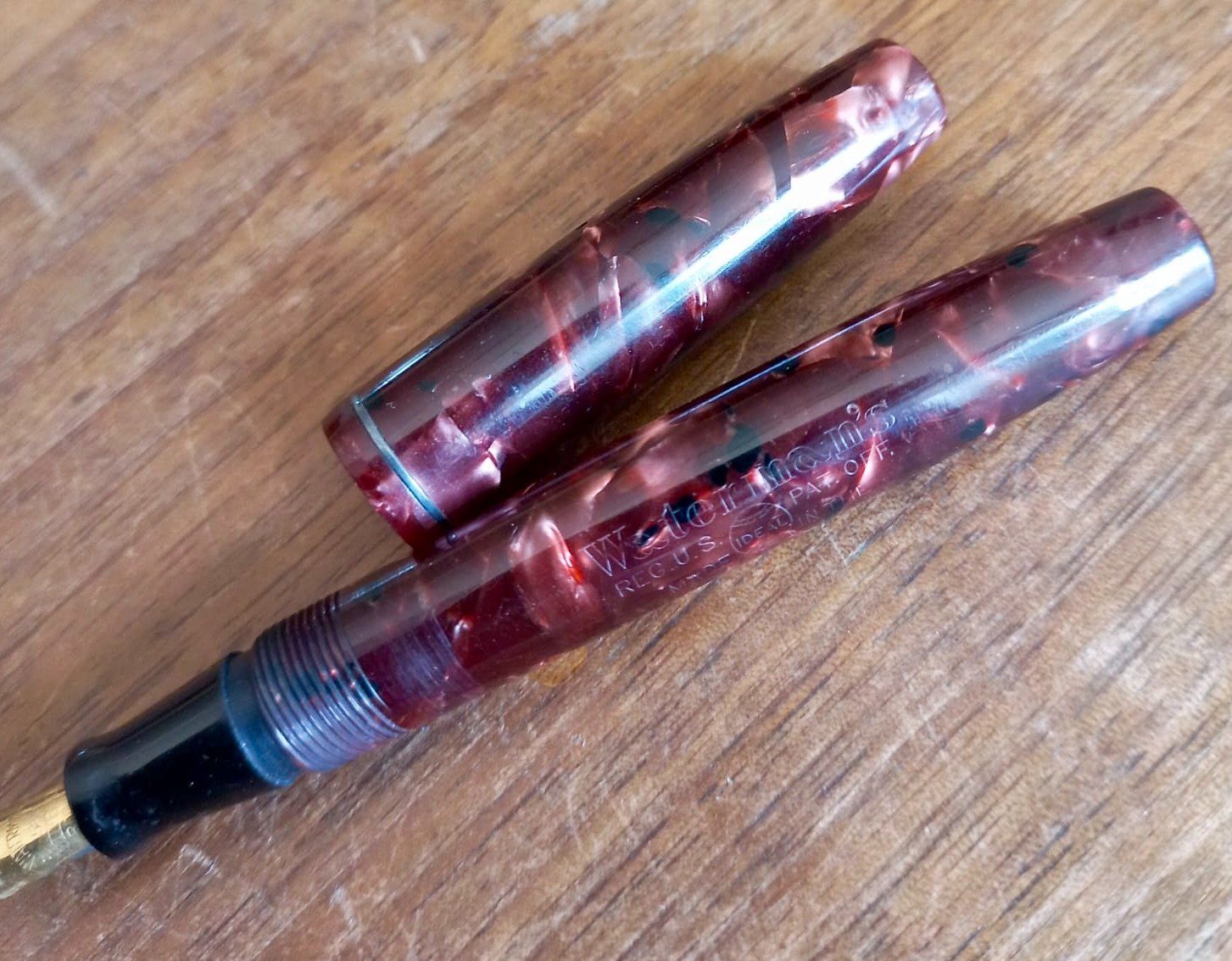 Waterman Penna & Evidenziatori: Füllfederhalter Waterman's Gold 585 – Usato da Burgdorf venduto da glasrabe01 2