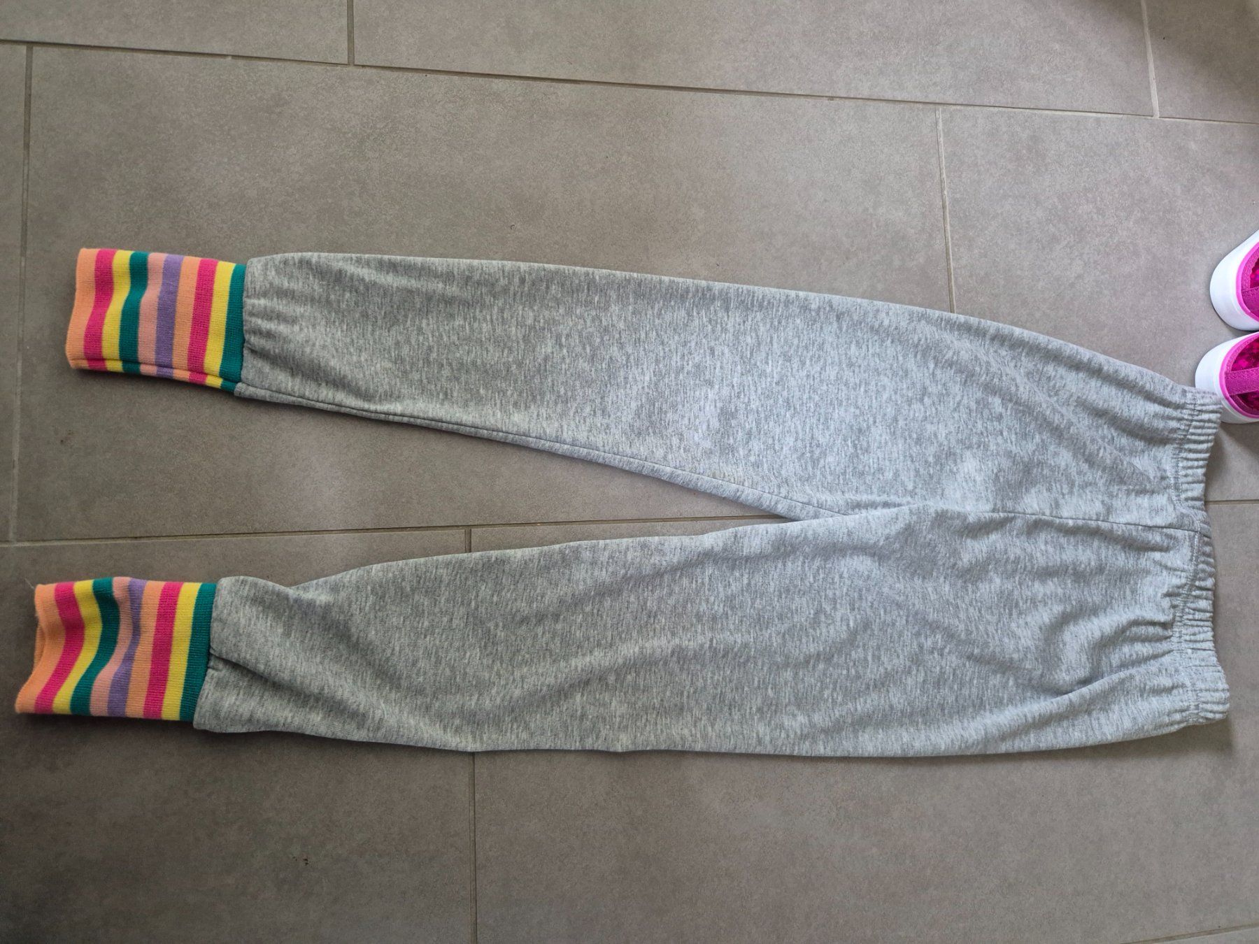 Calze & Collant: Leggings grau Regwnbogen, Grösse 140 – Nuovo (secondo la descrizione) da Port venduto da nat_8thm 3