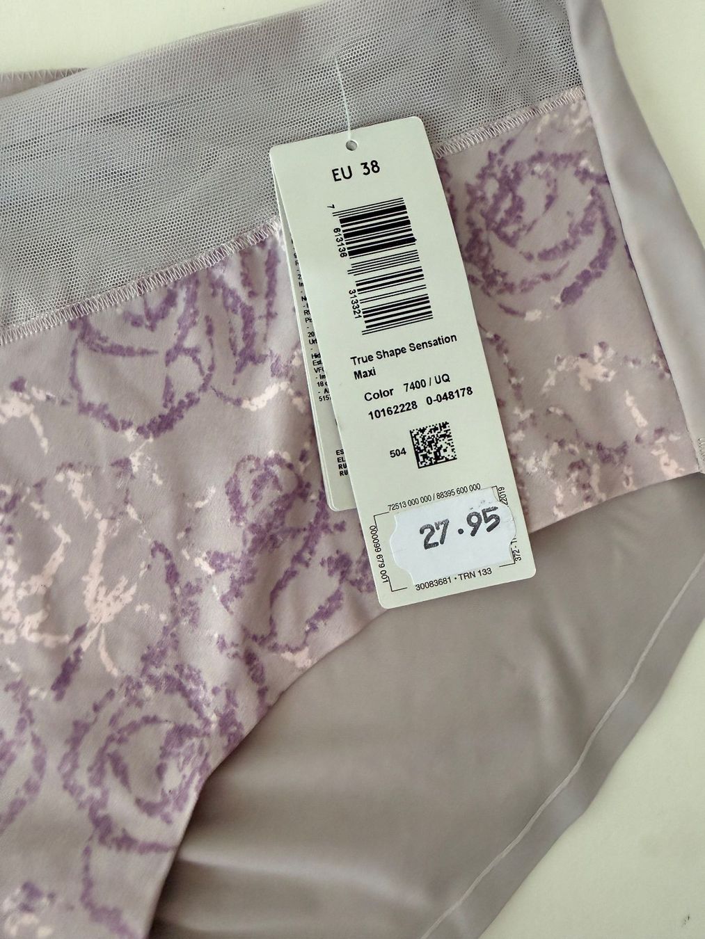 Triumph Sonstige Unterwäsche: TRIUMPH, Slip Maxi TRUE SHAPE SENSATION, Grösse 38, Helllila – Neu und originalverpackt aus Rudolfstetten von gst_g7xl 1
