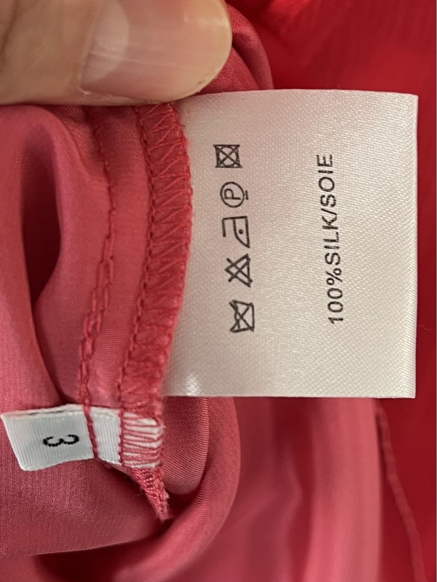 Vestiti: EROTOKRITOS.PARIS.100% Seidenchiffonkleid – Usato da Meilen venduto da Tamara23 9