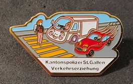 Y208 - Pin Kantonspolizei St. Gallen Verkehrserziehung