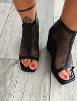 Damen-Mesh-Sandalen, Größe 37
