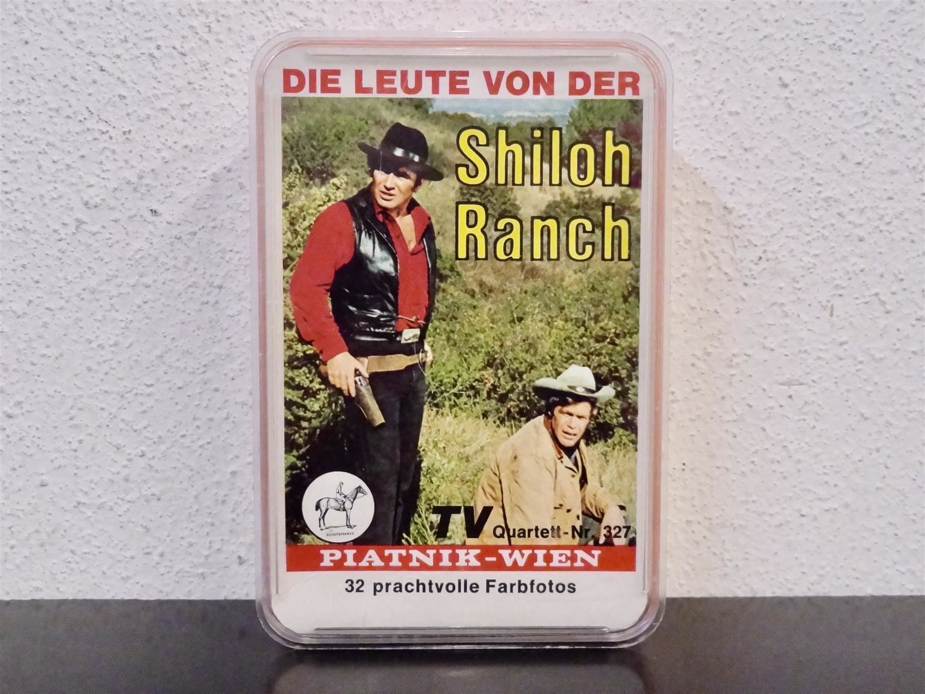 Giochi: schönes altes Quartett SHILOH RANCH – Usato da Kerzers venduto da wisaundso