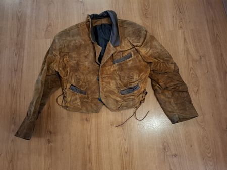 Vintage 90er Original Wildleder Jacke, Grösse M