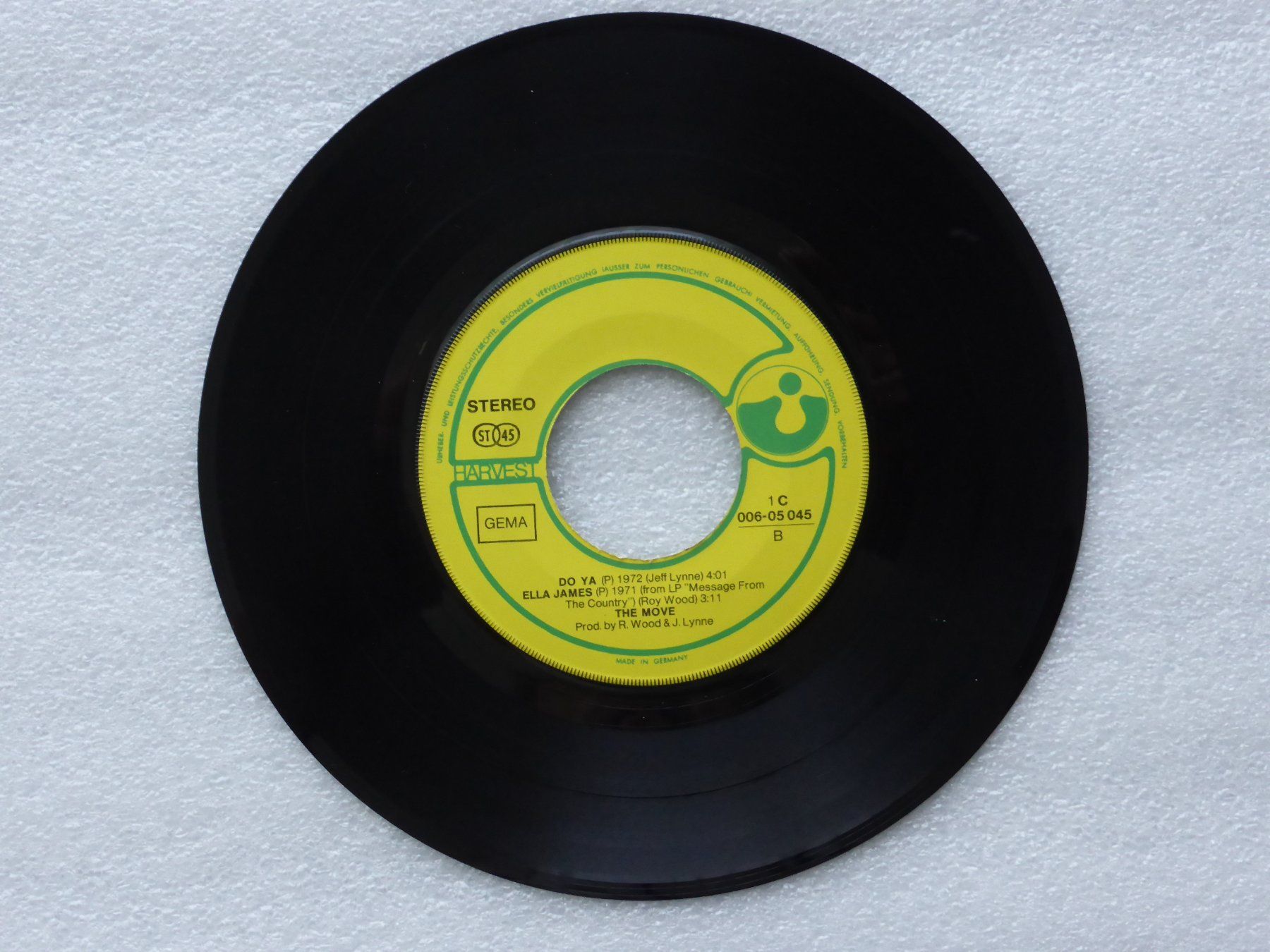 Vinyles: Vinyl Single  EP  THE MOVE – D'occasion à Küssnacht am Rigi par Mondkinder 2