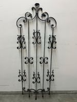 Garderobe aus Eisen schöne Eisenschmiedekunst aus den 70iger