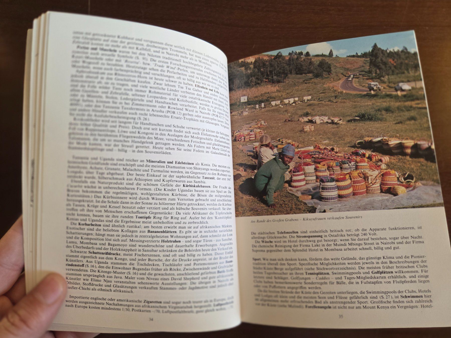 Libri: Kenia ein Ferienführer Tomkinson 1976 Afrika – Usato da Aldesago venduto da lusuardi 6