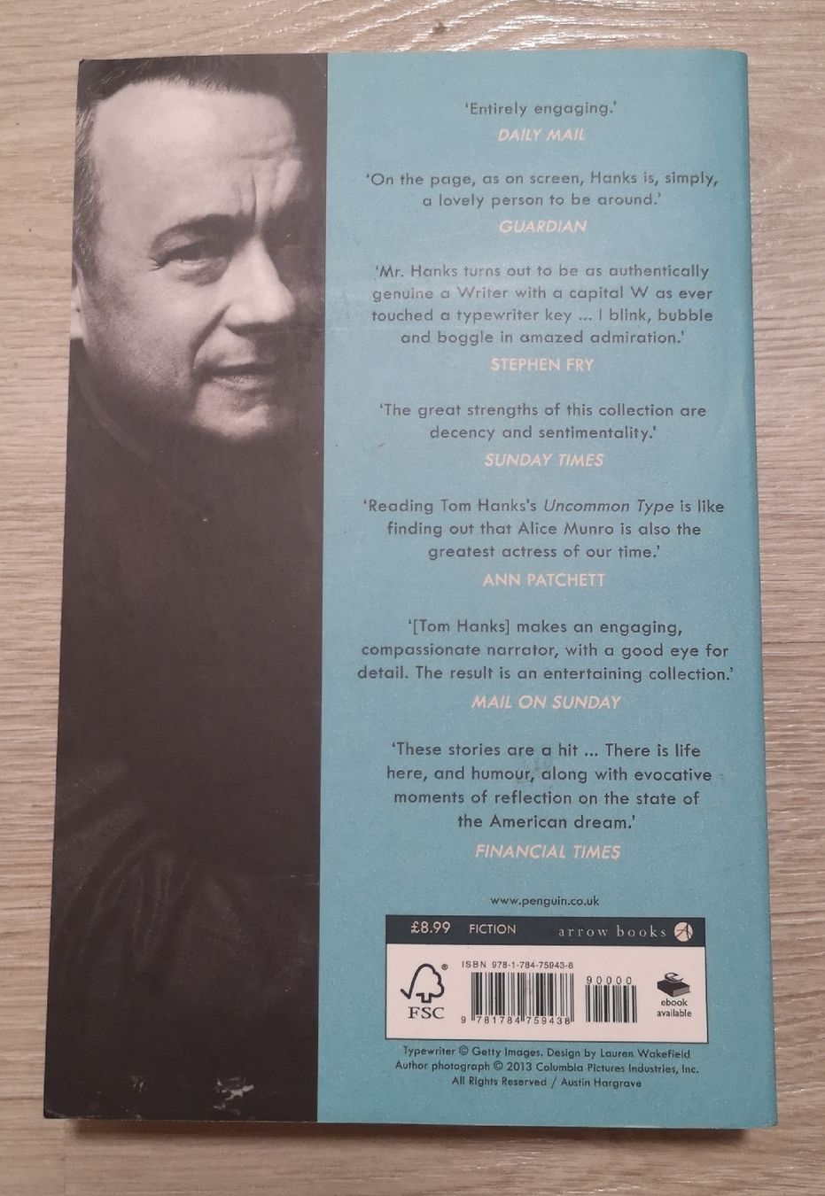 Libri: Buch Uncommon Type, Englisch, von Tom Hanks – Usato da Ibach venduto da FlyingFox26 1