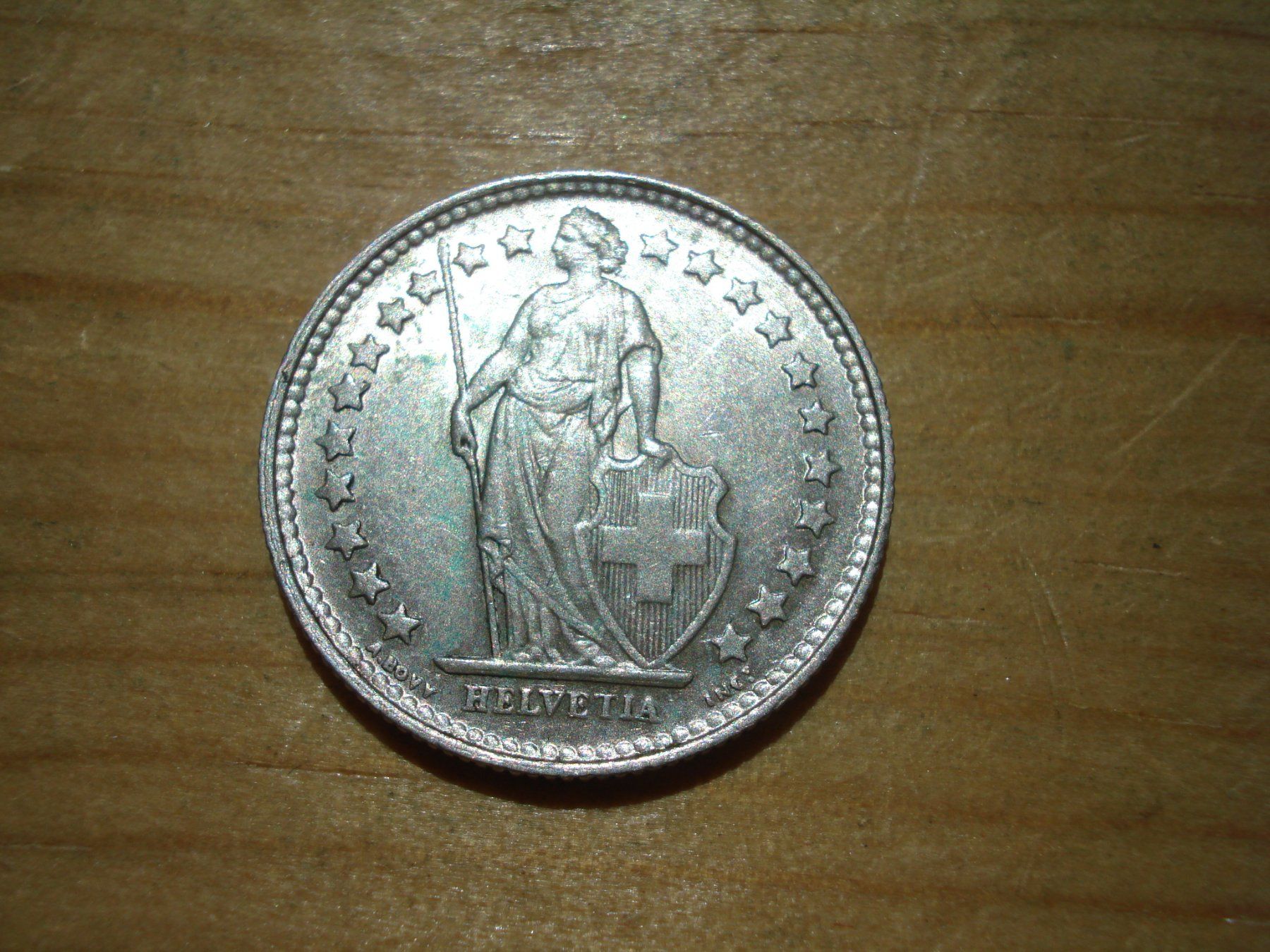 Alle Münzen: (H3) 1/2 Franken 1921 UNZ – Gebraucht aus Erlach von Net-Coins 1