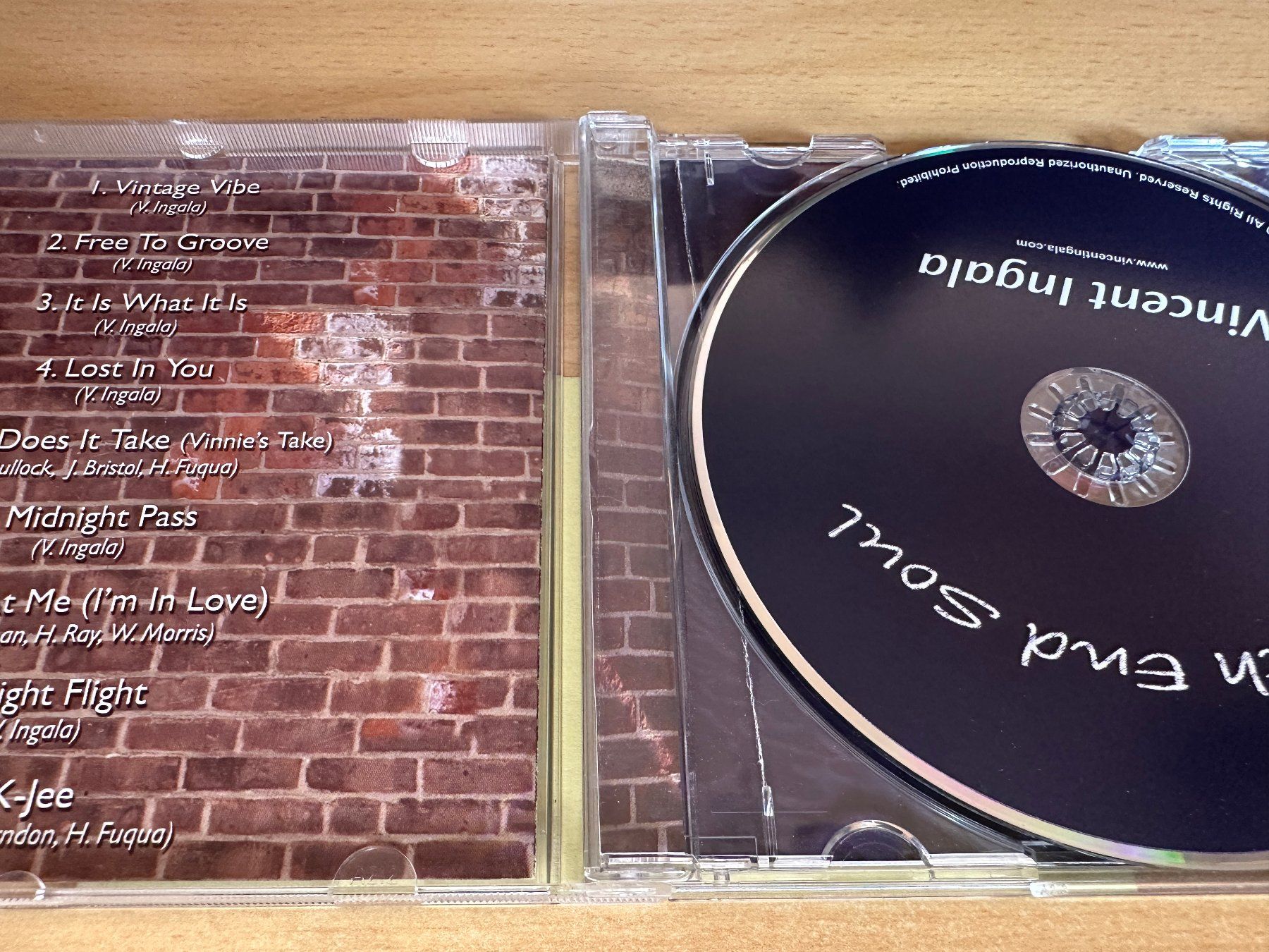 CDs: Vincent Ingala – North End Soul – D'occasion à Rikon im Tösstal par Alpenmutz 2
