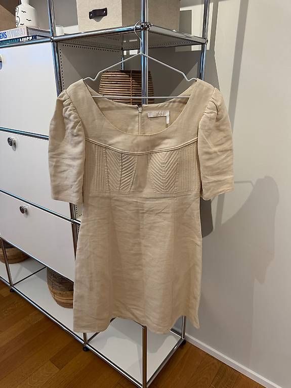 Chloé Vestiti: CHLOE KLEID CREME – Nuovo (secondo la descrizione) da Schwyz venduto da bofb 1