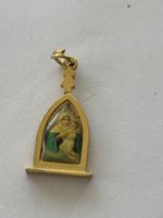 Anhänger Mae Peregrina de Schoenstatt goldfarben gebraucht