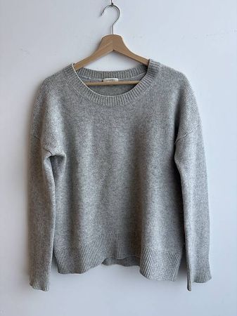 Parenti's 100% Kaschmir Pullover Grau Gr. S