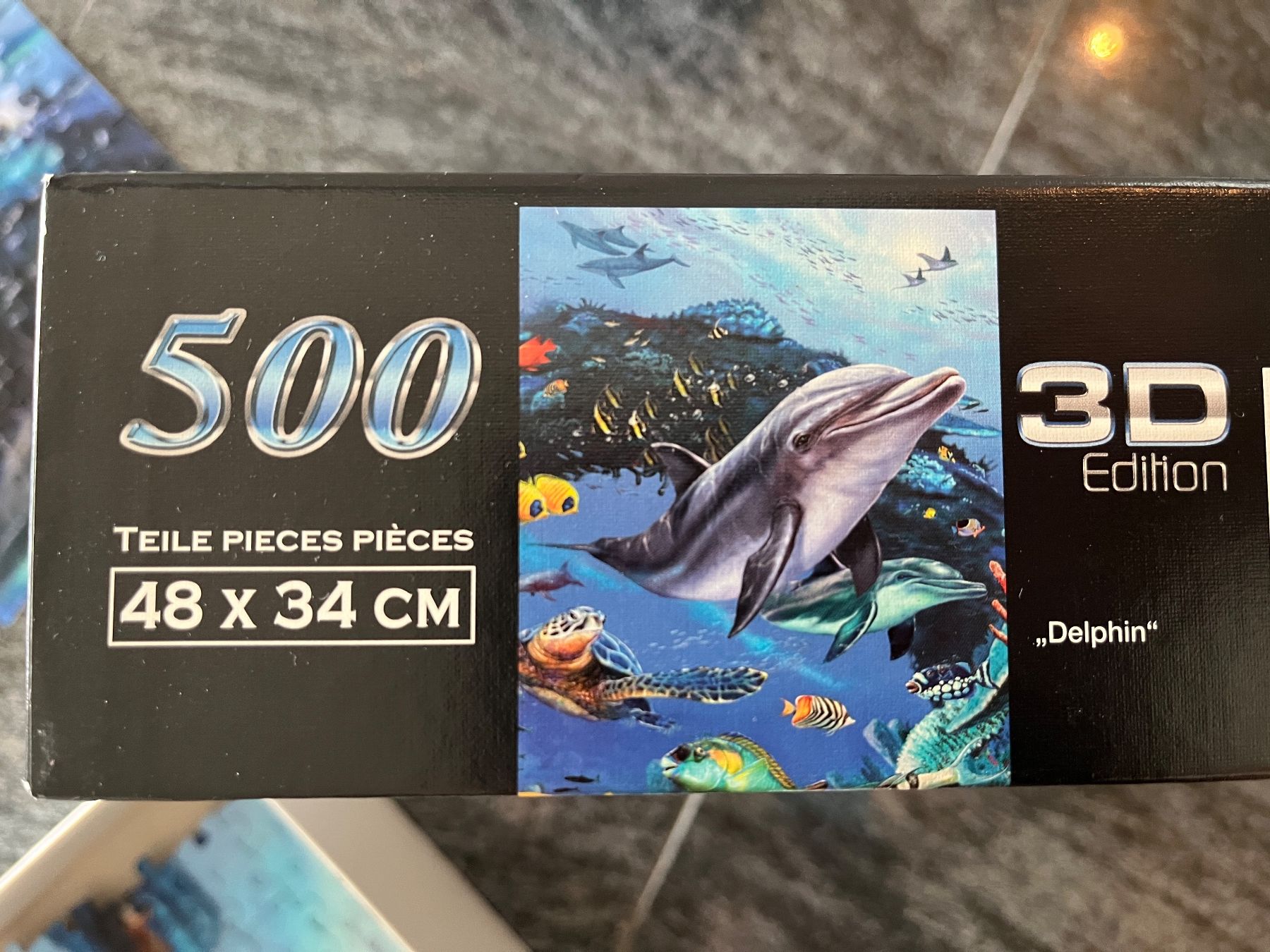 Puzzle: Puzzle "Delphin" 500 Teile, mit 3D Effekt – Usato da Affoltern am Albis venduto da corkel 1