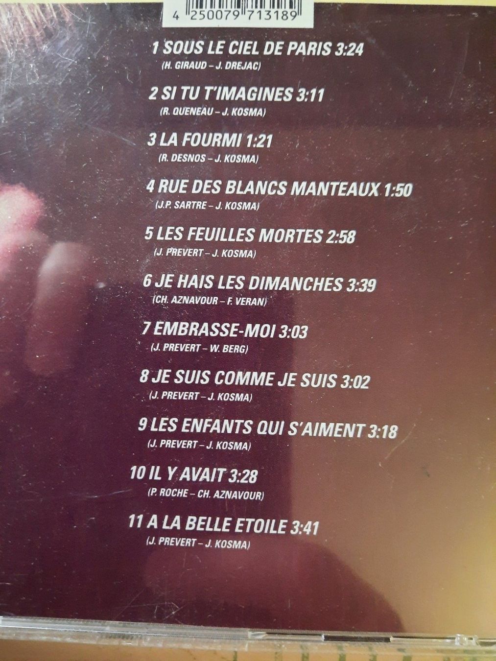 CD: CD Juliette Greco - Je suis comme je suis – Usato da Pully venduto da bro_n52j 3