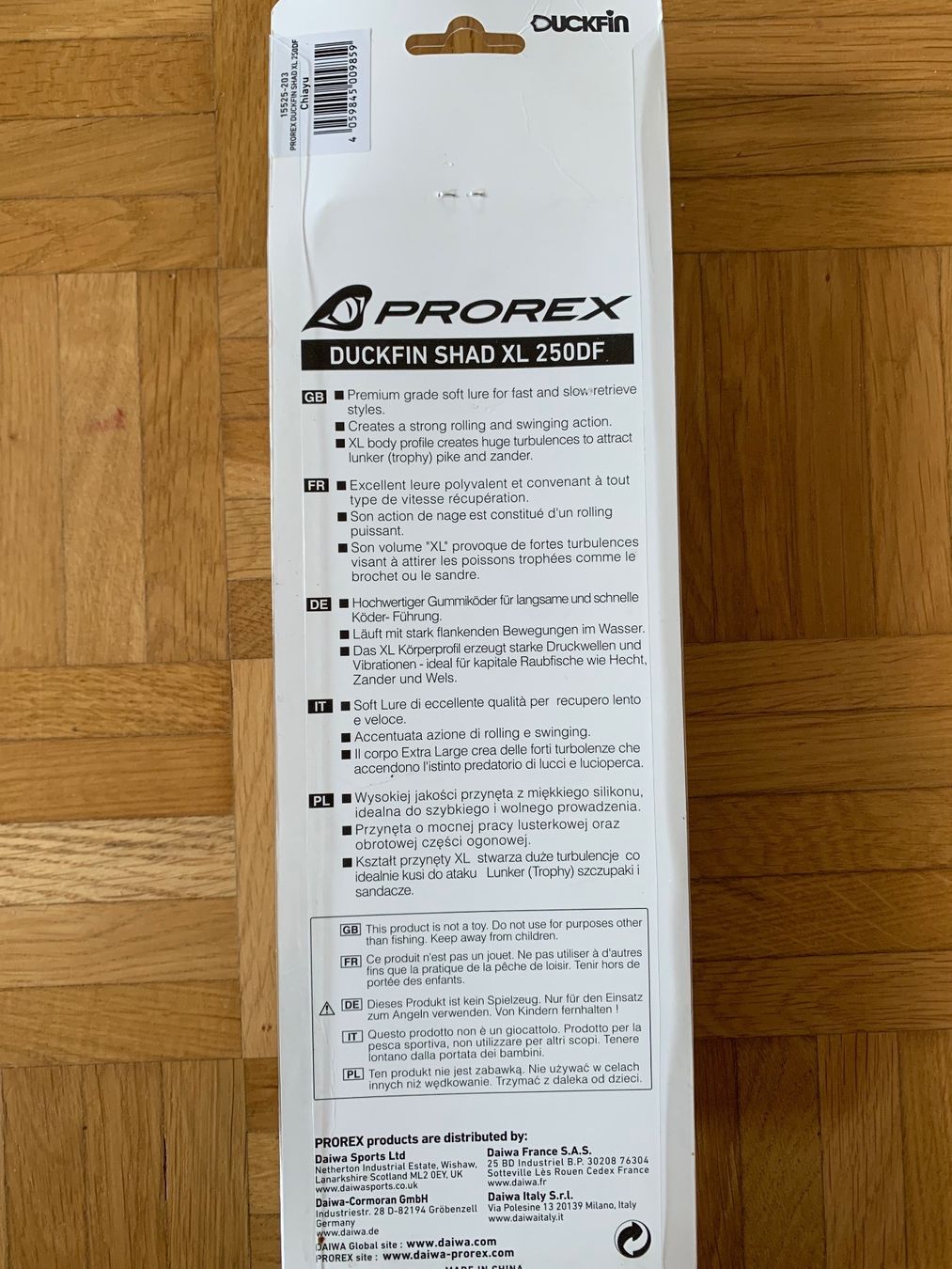 Daiwa Köder: Daiwa Prorex Duckfin Shad XL 250 – Neu (gemäss Beschreibung) aus Rorbas von SimS0n 1