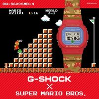 G-SHOCK Limited - SUPER MARIO BROS. COLLAB. (DW-5600SMB-4)