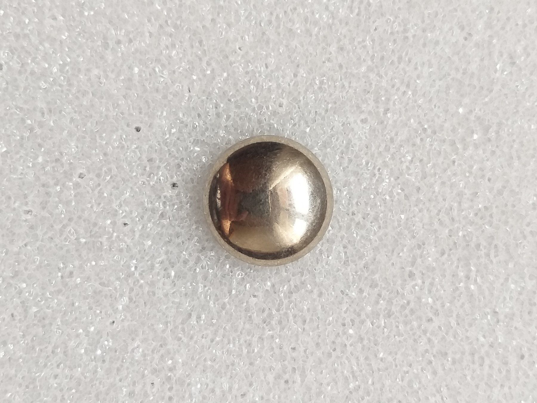 Knöpfe: Uniformknopf Ord. 1875 21 mm silber SCHA – Gebraucht aus Bauma von SwissMilitaria