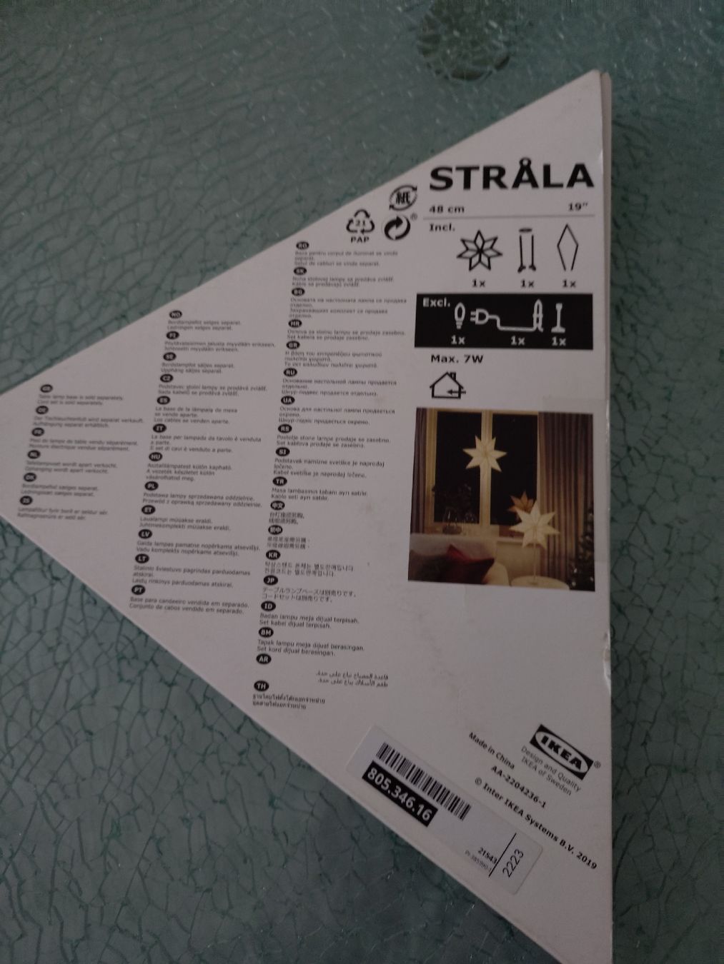 Ikea Tutte le decorazioni: Papierstern von Ikea – Nuovo (secondo la descrizione) da Bremgarten AG venduto da irmscherastraH 1