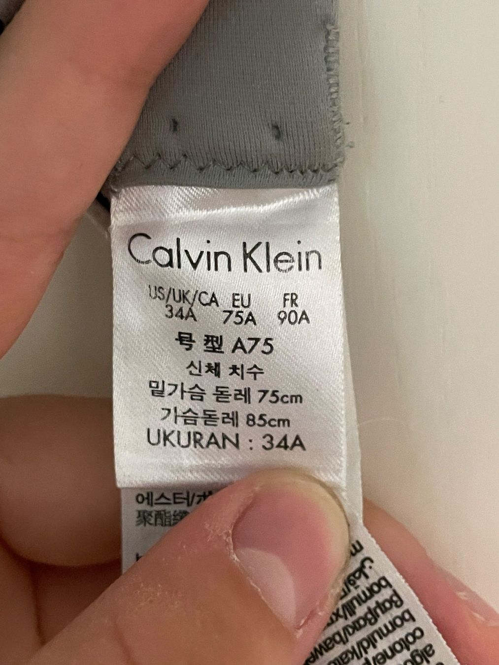 Calvin Klein Altra biancheria intima: Calvin Klein BH (Grösse 75A) – Usato da Zufikon venduto da SULMI02 2