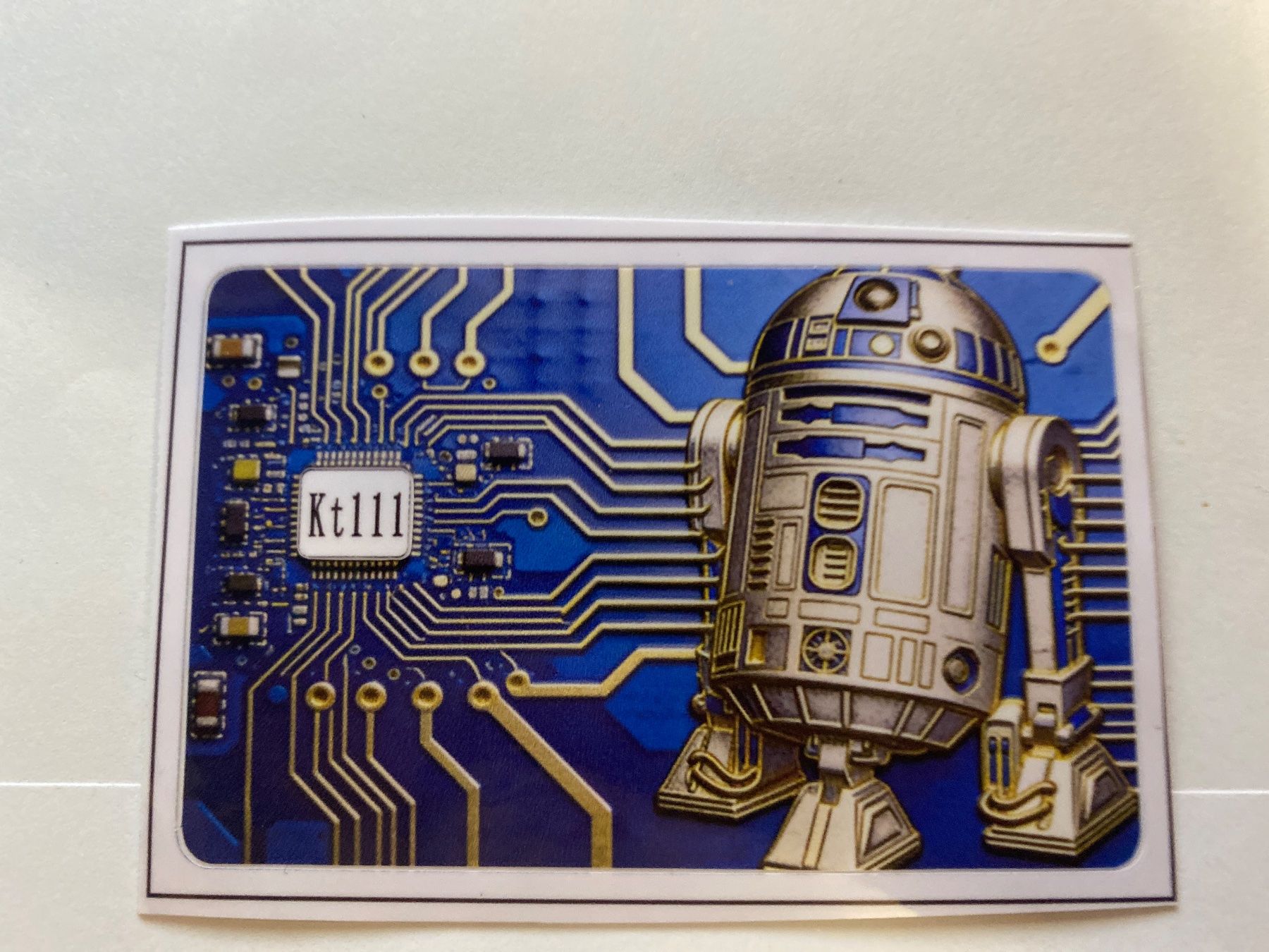 Sticker: Autocollant R2D2 circuit imprimé "Kt111" neuve – Nuovo (secondo la descrizione) da Le Brassus venduto da cinema13