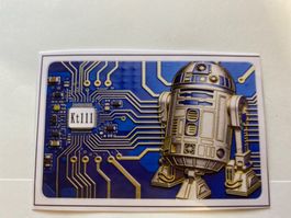 Autocollant R2D2 circuit imprimé "Kt111" neuve